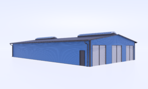 Hala stalowa BLA 15x25x5 — Projekt Hali